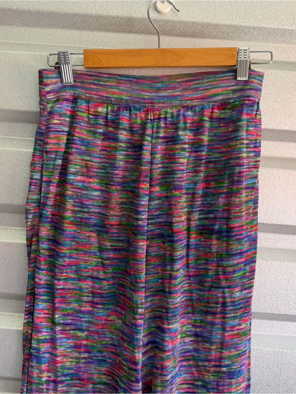 missoni vintage 70s shimmer wide leg pants - Picture 3 of 9